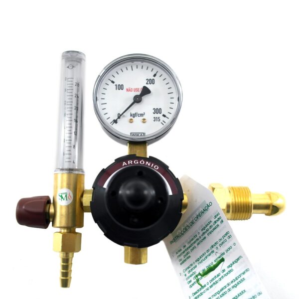 Regulador de Pressão Industrial com Fluxômetro SM