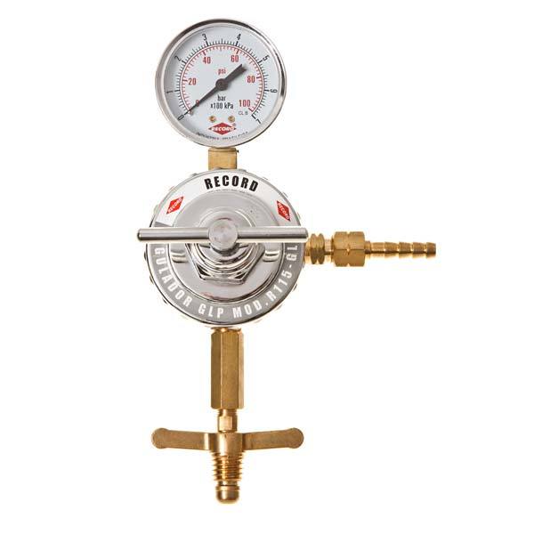 Regulador de Pressão Industrial com Manômetro Record - Imagem 2